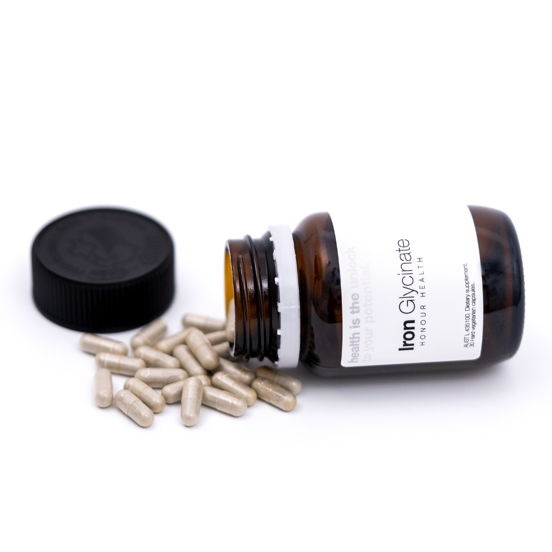 Iron Glycinate - 30 Capsules