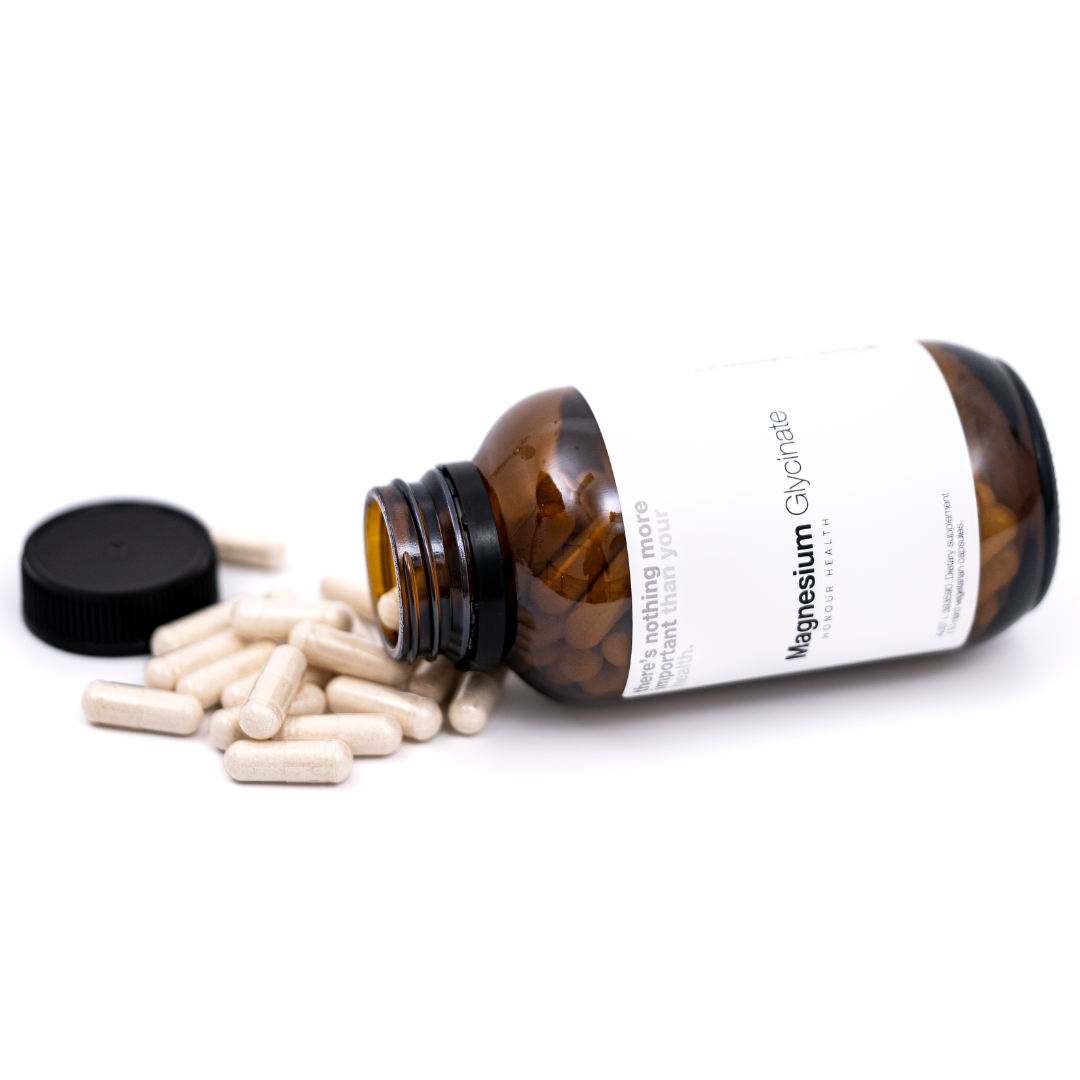 Magnesium Glycinate (Pure & Unbuffered) - 110 Capsules