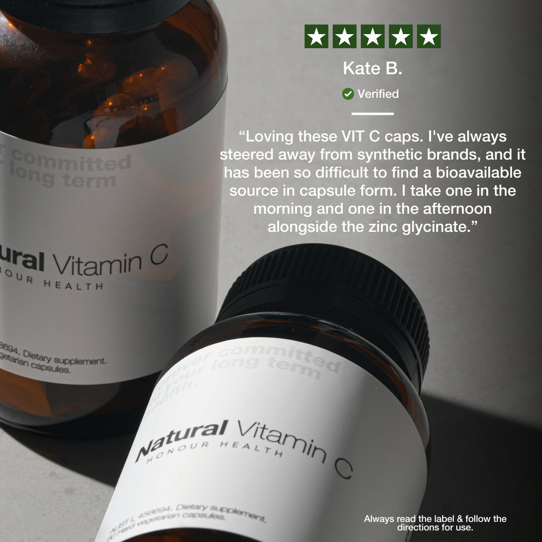 Natural Vitamin C - 60 Capsules