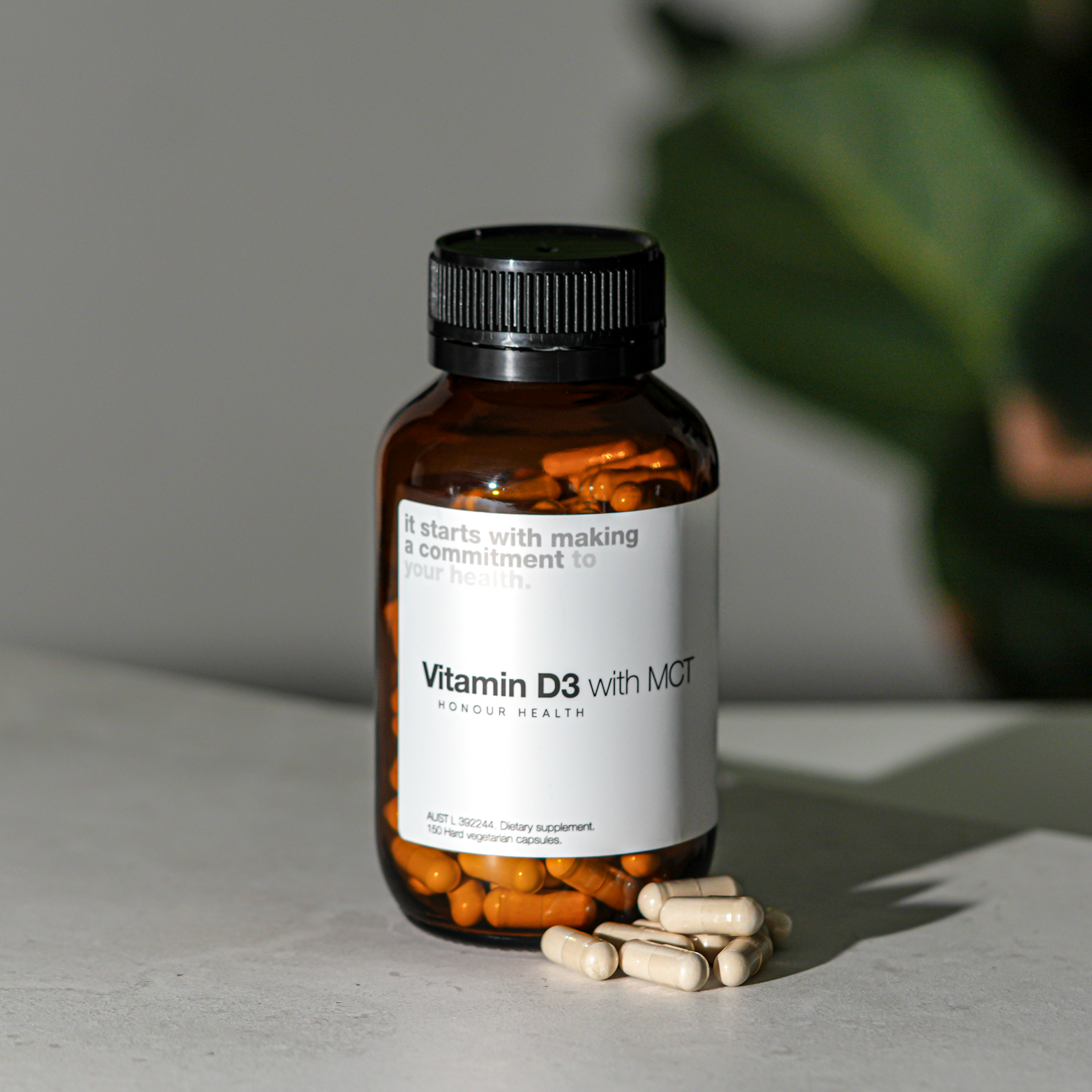 Vitamin D3 with MCT (Vegan Friendly) - 150 Capsules