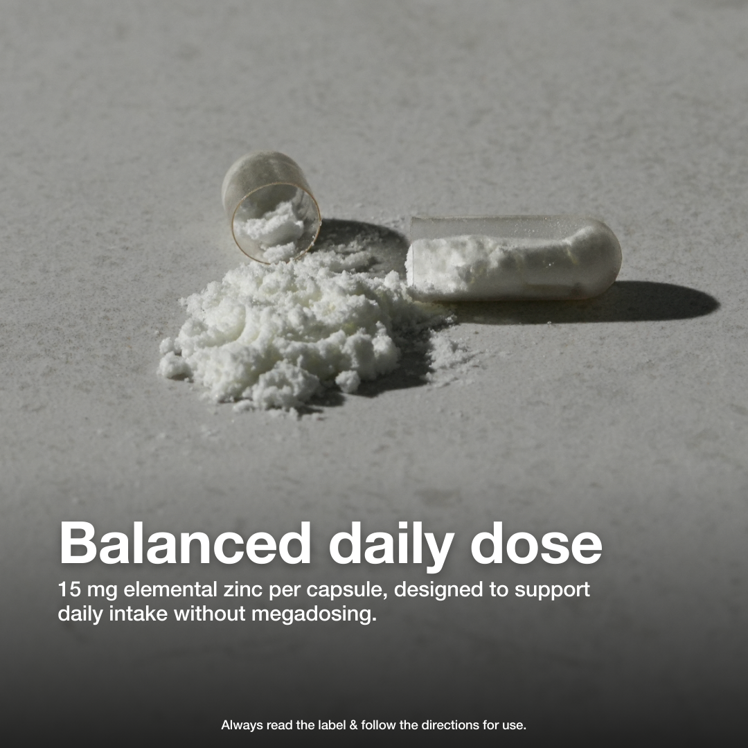 Zinc Glycinate - 60 Capsules