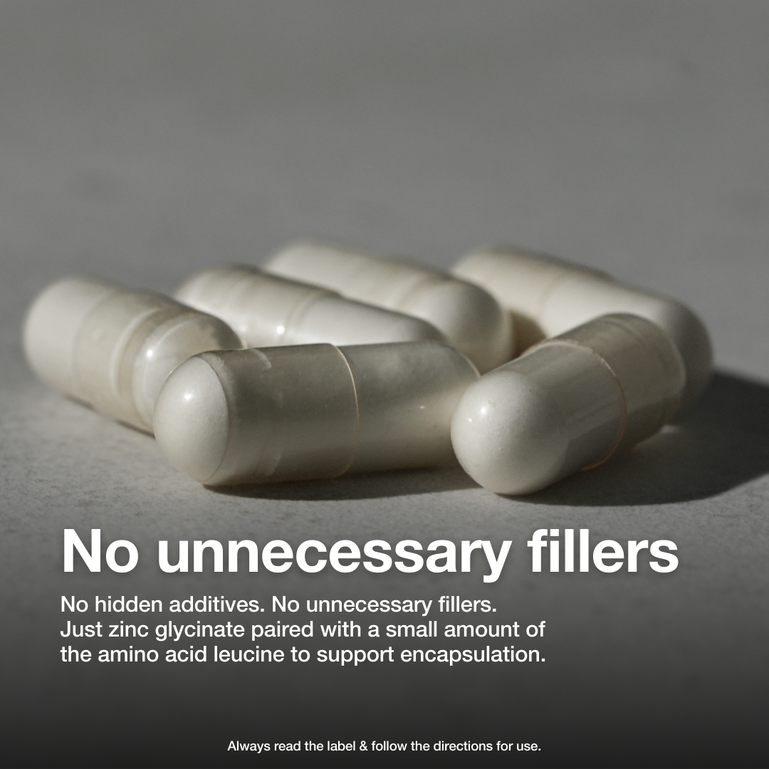 Zinc Glycinate - 60 Capsules