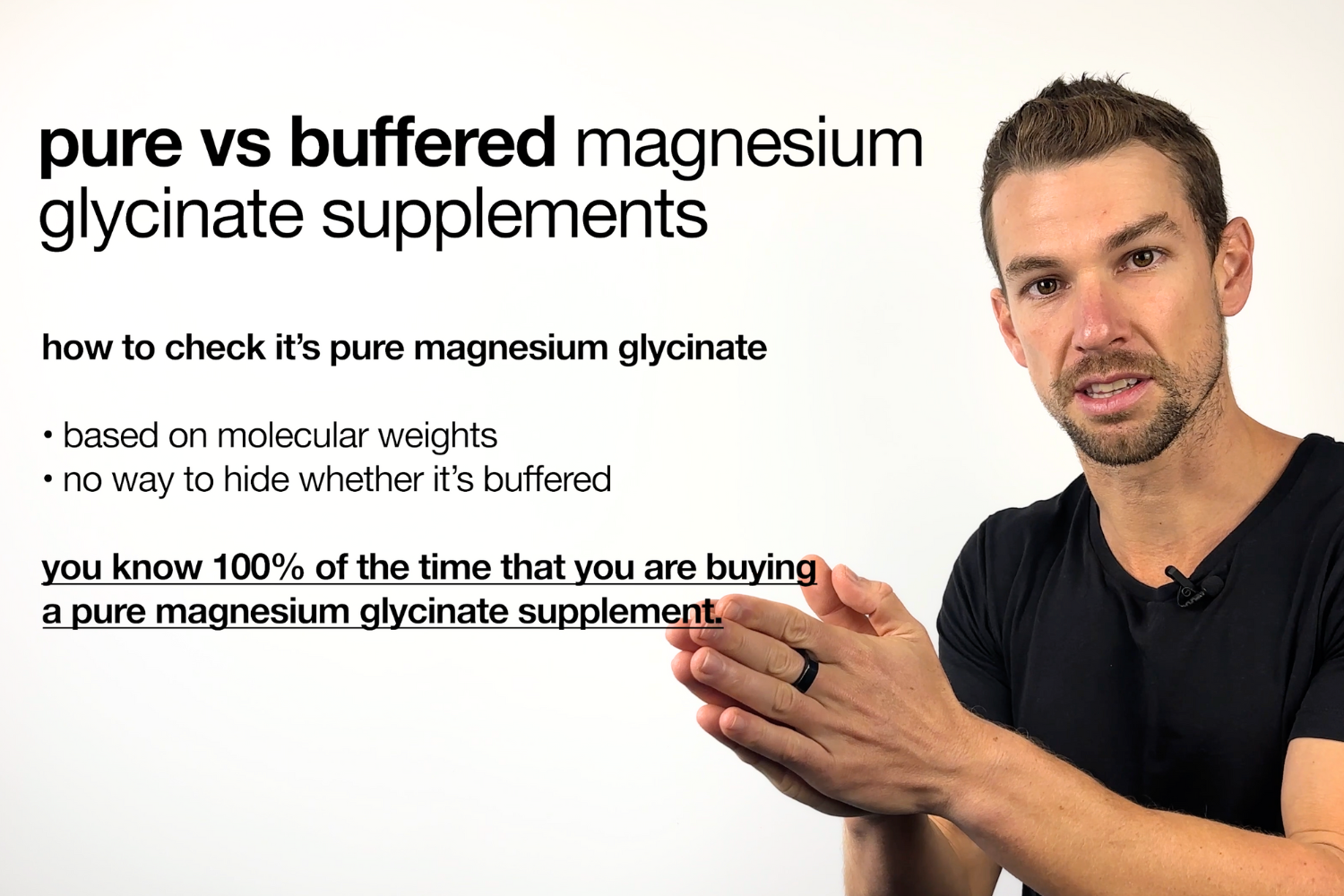 Magnesium Glycinate: Make Sure You're Buying Pure Supplements & Not Buffered