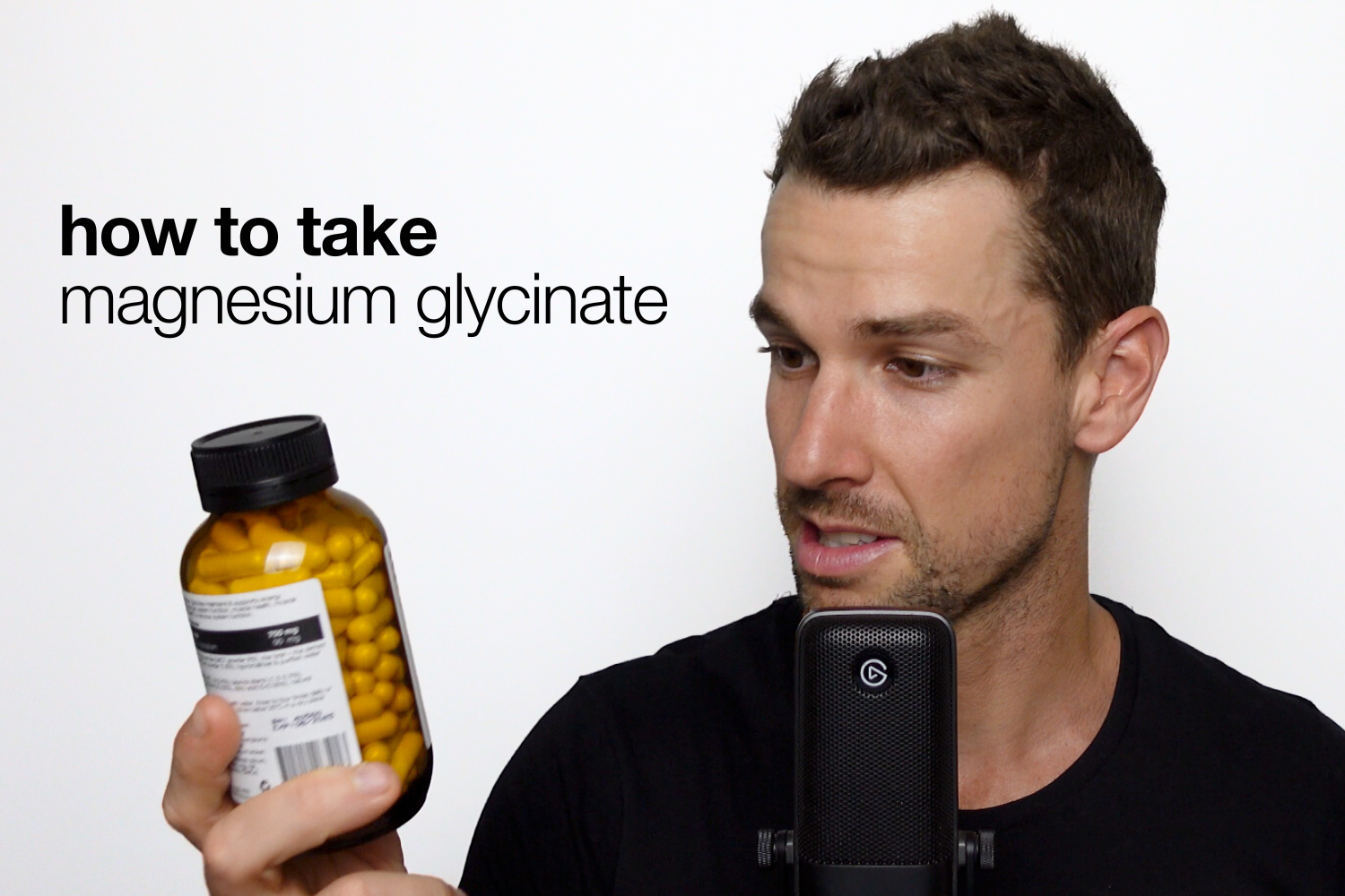 How to take Magnesium Glycinate supplements? Two of the best options