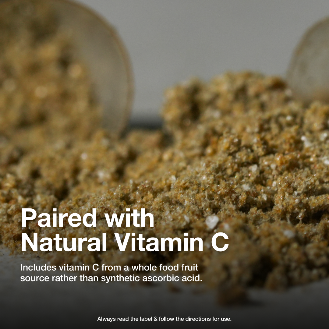 Iron &amp; Natural Vitamin C - 30 Capsules