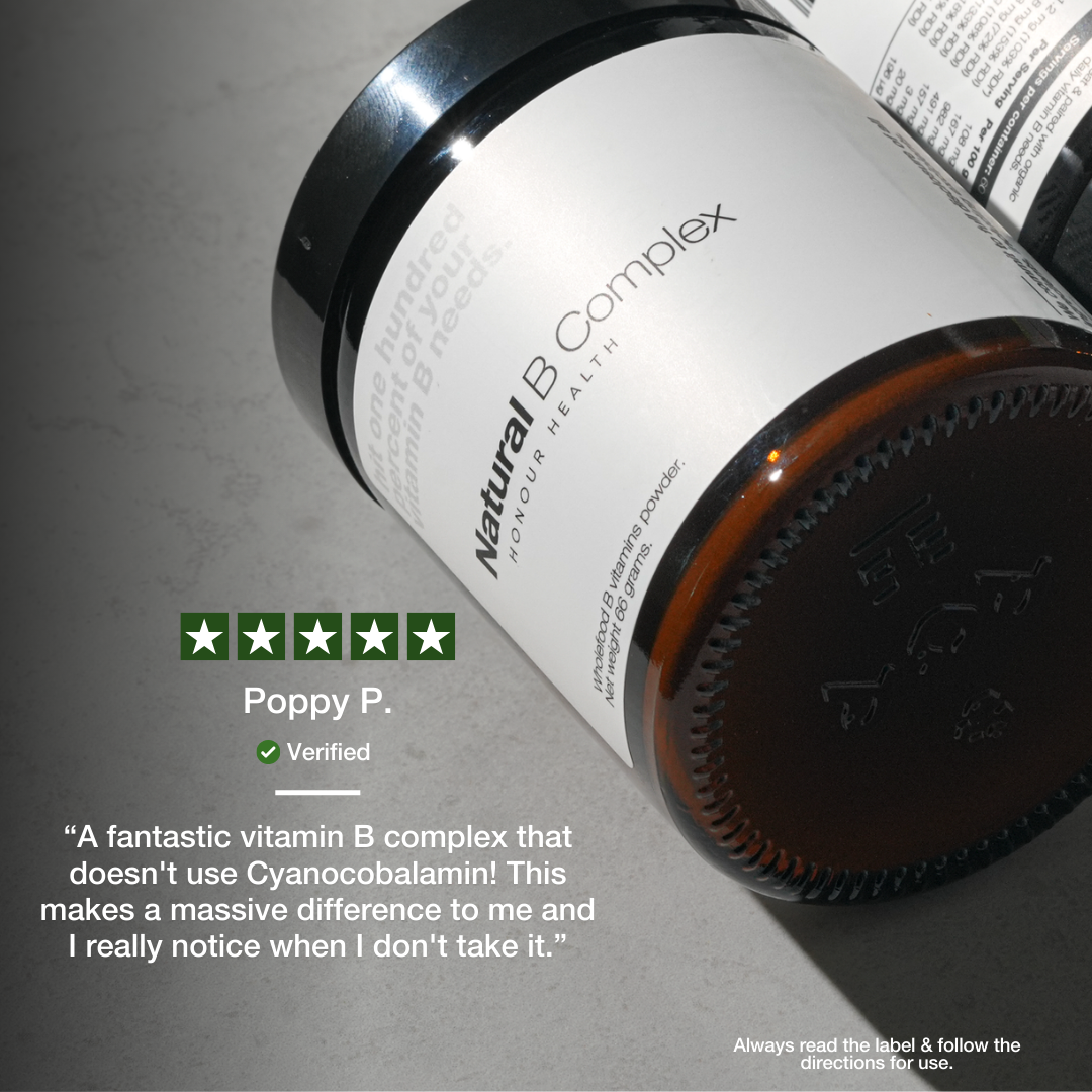 Natural Vitamin B Complex Powder - 60 Serves