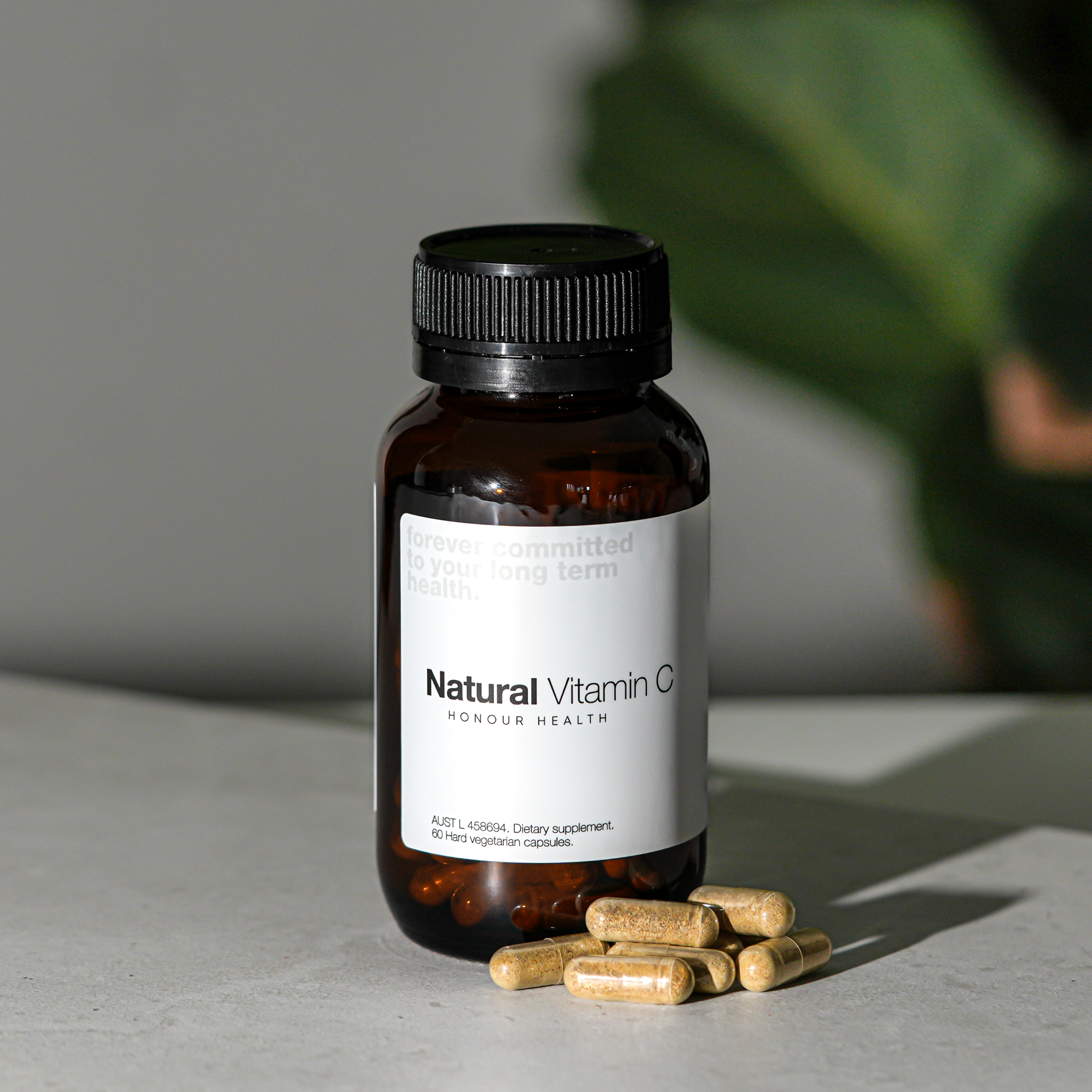 Natural Vitamin C - 60 Capsules