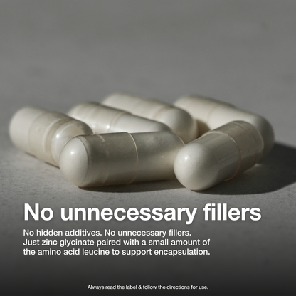 Zinc Glycinate - 60 Capsules